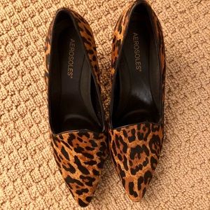 Aerosoles Leopard Shoes Size 8.5